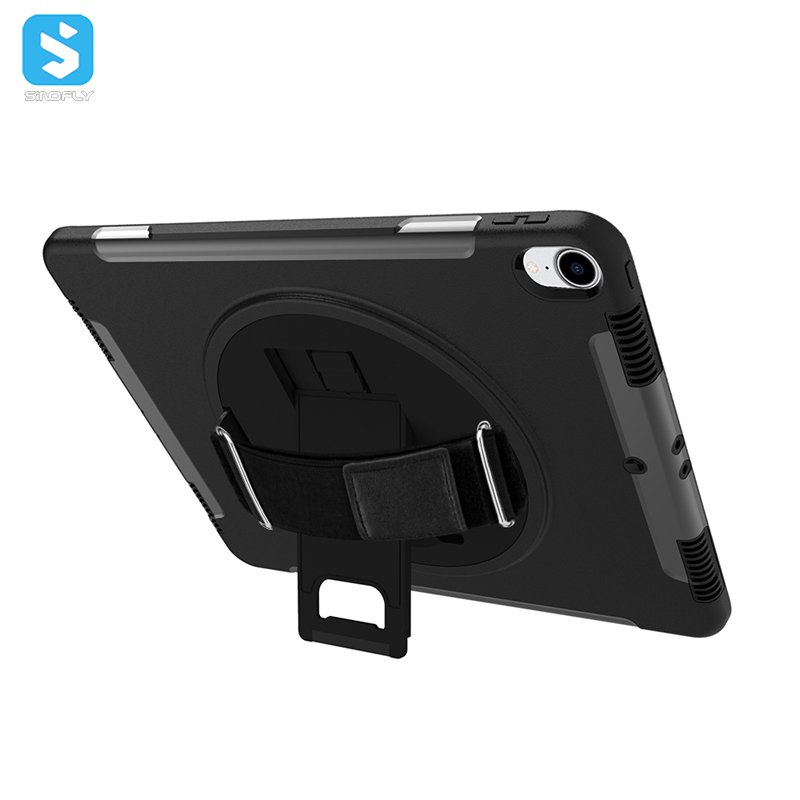kickstand case with hand strap for ipad pro 11 2018